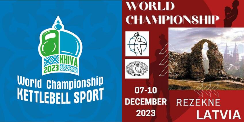 IUKL World Championships in various disciplines - September 7-12, Uzbekistan & December 7-10, Latvia